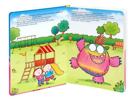 Gnam, il mostro mangiapaure. Ediz. a colori. Con peluche - Febe Sillani - 4