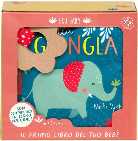 Nella giungla. Ediz. a colori. Con dentaruolo in legno naturale - copertina