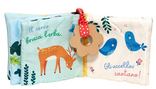 Nel bosco. Ediz. a colori. Con dentaruolo in legno naturale - 5