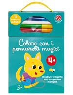 Coloro con i pennarelli magici 4+. Con pennarelli