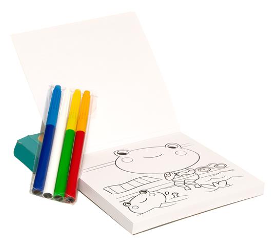 Coloro con i pennarelli magici 4+. Album azzurro. Con pennarelli - 3