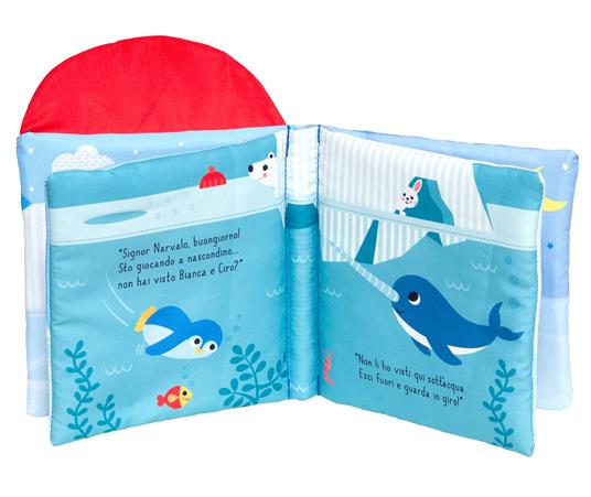 Ciao pinguina. Libro di stoffa. Ediz. a colori - 4