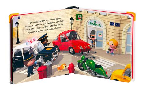 La volante della Polizia. Blu oggi guido io. Ediz. a colori - Nathalie Bélineau,Emilie Beaumont,Alexis Nesme - 2