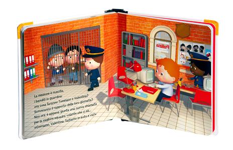 La volante della Polizia. Blu oggi guido io. Ediz. a colori - Nathalie Bélineau,Emilie Beaumont,Alexis Nesme - 3