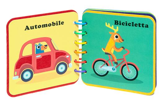 Veicoli. Un libro di feltro da toccare. Ediz. a colori - 2