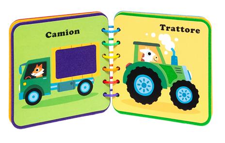 Veicoli. Un libro di feltro da toccare. Ediz. a colori - 4
