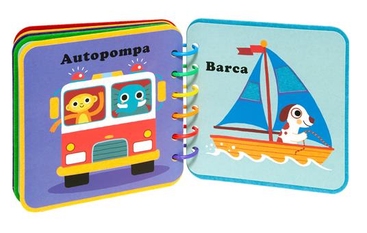 Veicoli. Un libro di feltro da toccare. Ediz. a colori - 6