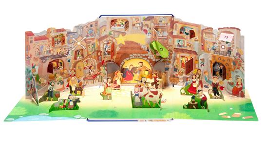 Il mio calendario dell'Avvento. Apri una finestrella al giorno e costruisci il tuo presepe. Ediz. a colori - Donata Montanari - 8