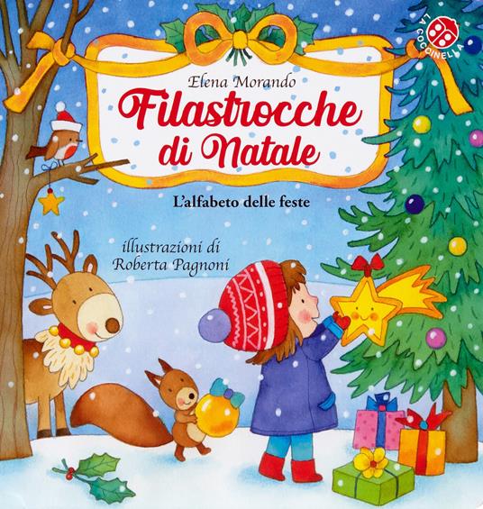 Filastrocche di Natale. L'alfabeto delle feste. Ediz. a colori - Elena Morando,Roberta Pagnoni - copertina