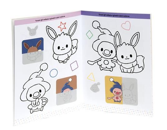 Gioca con gli sticker di Pikachu e i suoi amici! Monpokè. Ediz. a colori - 4