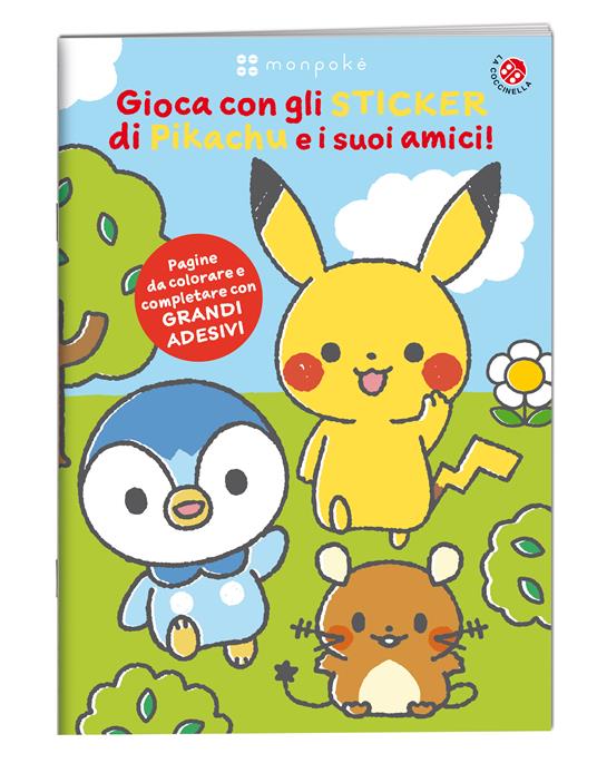 Gioca con gli sticker di Pikachu e i suoi amici! Monpokè. Ediz. a colori - 2