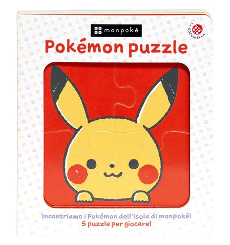Pokemon puzzle. Incontriamo i Pokémon dell'isola di Monpokè! Monpokè. Ediz. a colori - copertina