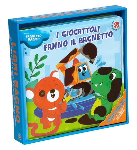 I giocattoli fanno il bagnetto! Ediz. a colori - Mattia Cerato - copertina