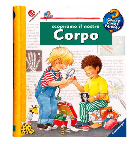 Scopriamo il nostro corpo. Ediz. a colori. Ediz. a spirale - Doris Rübel - copertina