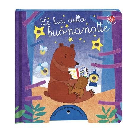 Le luci della buonanotte. Libro con lucine che si accendono con un soffio. Ediz. a colori - Gabriele Clima - 2