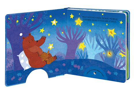 Le luci della buonanotte. Libro con lucine che si accendono con un soffio. Ediz. a colori - Gabriele Clima - 3