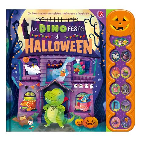La dinofesta di Halloween. Un libro sonoro. Ediz. a colori - 4