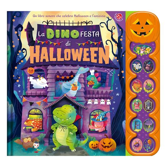 La dinofesta di Halloween. Un libro sonoro. Ediz. a colori - 4