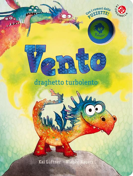 Vento draghetto turbolento. Ediz. a colori - copertina