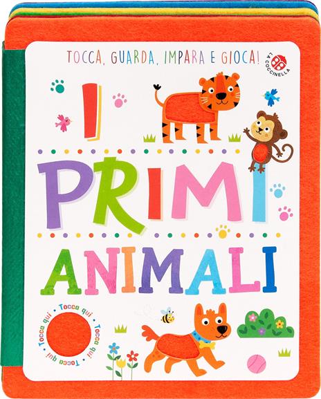 I primi animali. Ediz. a colori - copertina