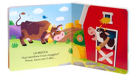 Fattoria. Tocca e ascolta. Ediz. illustrata - Francesca Galmozzi - 4