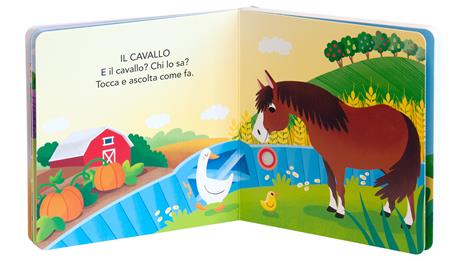 Fattoria. Tocca e ascolta. Ediz. illustrata - Francesca Galmozzi - 5