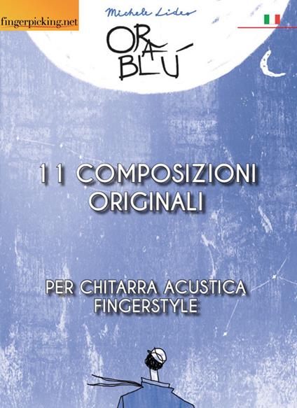 Orablù. 11 composizioni originali per chitarra fingerstyle - Michele Lideo - copertina