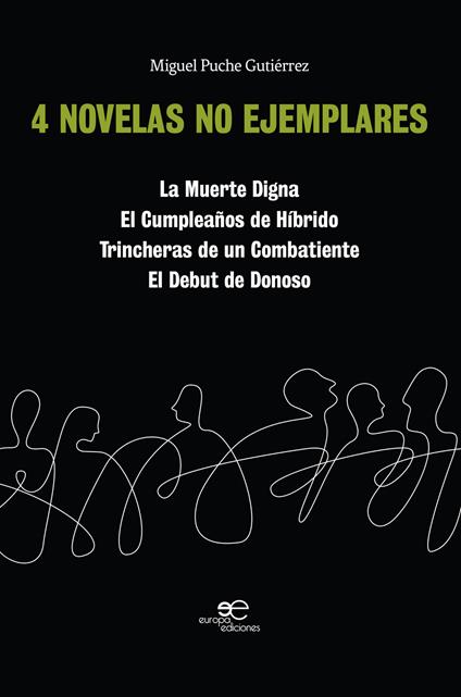 4 novelas no ejemplares - Miguel Puche Gutiérrez - copertina