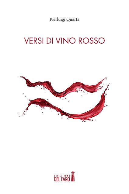 Versi di vino rosso - Pierluigi Quarta - copertina