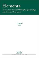 Elementa. Intersections between philosophy, epistemology and empirical perspective (2021). Vol. 1-2