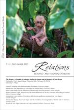 Relations. Beyond Anthropocentrism. Vol. 7, No. 1-2 (2019). The Respect extended to Animals