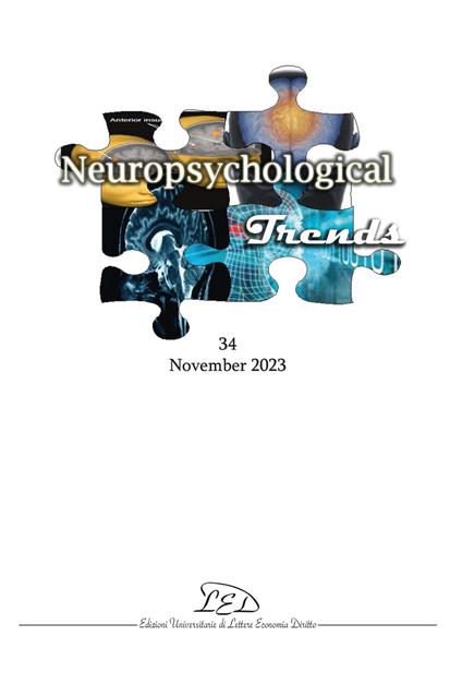 Neuropsychogical trends (2023). Vol. 34 - copertina