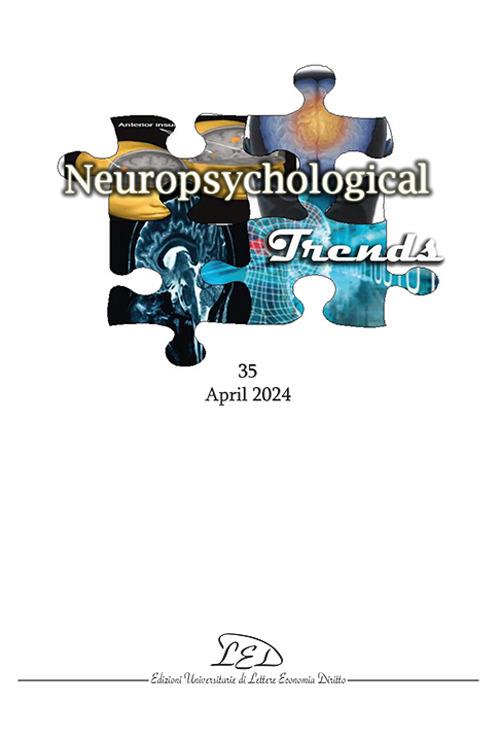 Neuropsychogical Trends (2024). Vol. 5 - copertina