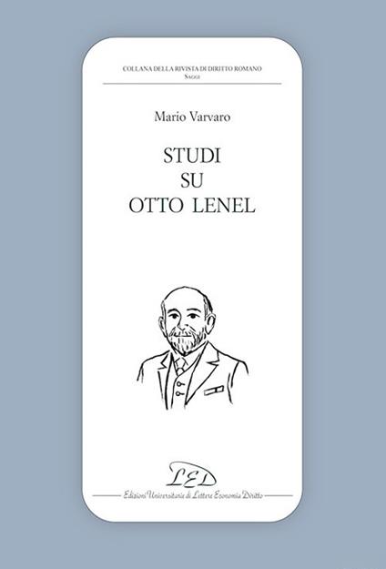 Studi su Otto Lenel - Mario Varvaro - copertina