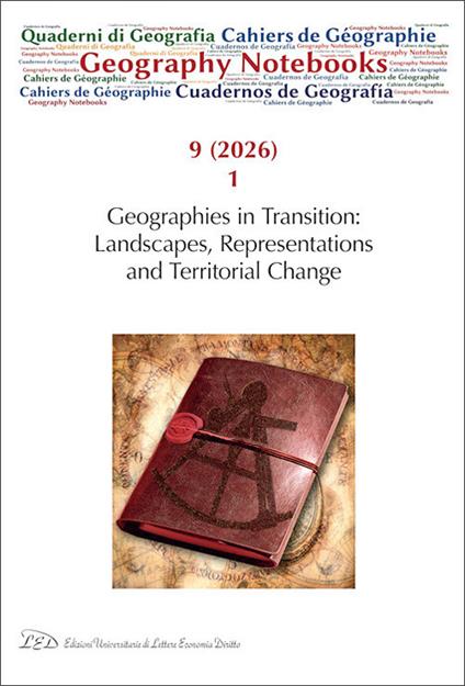 Geography Notebooks (2026). Vol. 9/1: Geographies in transition: landscapes, representations and territorial change - copertina