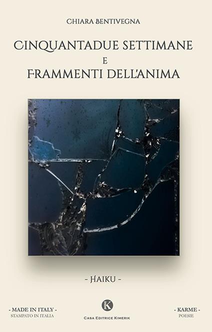 Cinquantadue settimane e frammenti dell'anima - Chiara Bentivegna - copertina