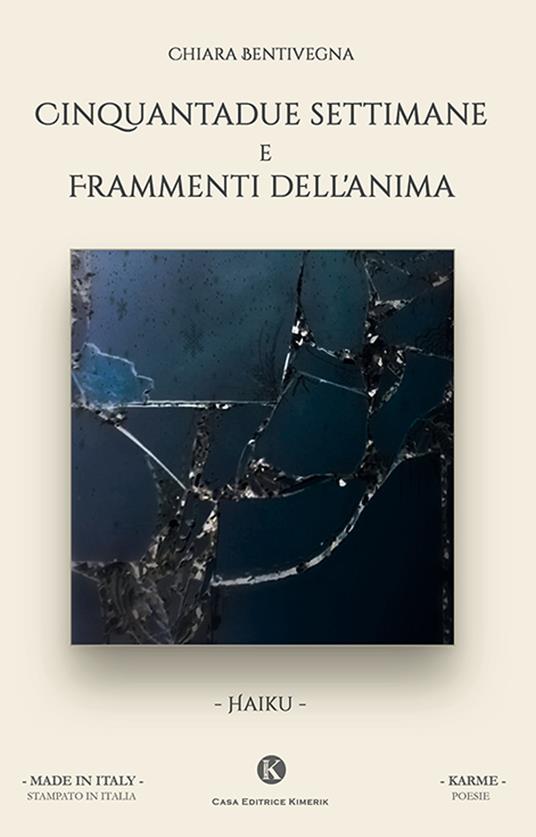 Cinquantadue settimane e frammenti dell'anima - Chiara Bentivegna - copertina