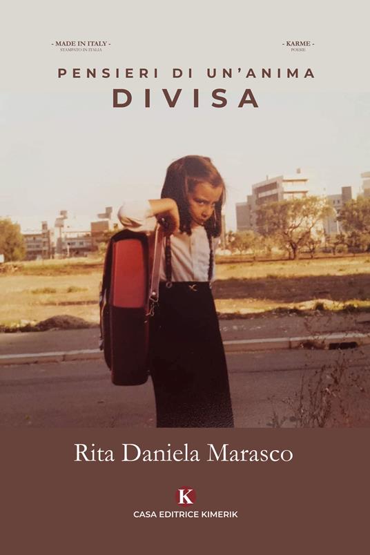 Pensieri di un'anima divisa - Rita Daniela Marasco - copertina