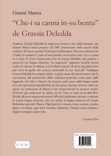 «Che-i sa canna in-su bentu»' de Grassia Deledda - Gianni Manca - 2