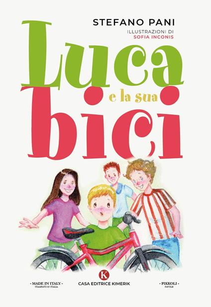 Luca e la sua bici - Stefano Pani - copertina