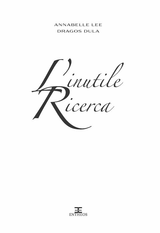 L'inutile ricerca - Annabelle Lee - copertina