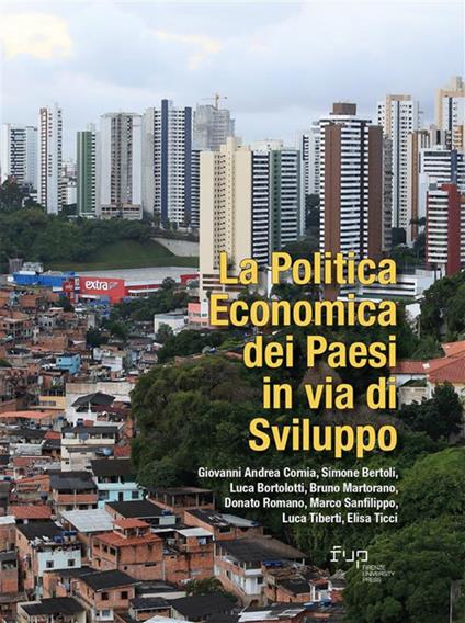 La politica economica dei Paesi in via di sviluppo - copertina