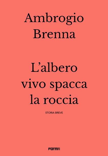 L'albero vivo spacca la roccia - Ambrogio Brenna - copertina