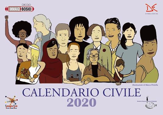 Calendario civile 2020 - Alessandro Portelli - copertina