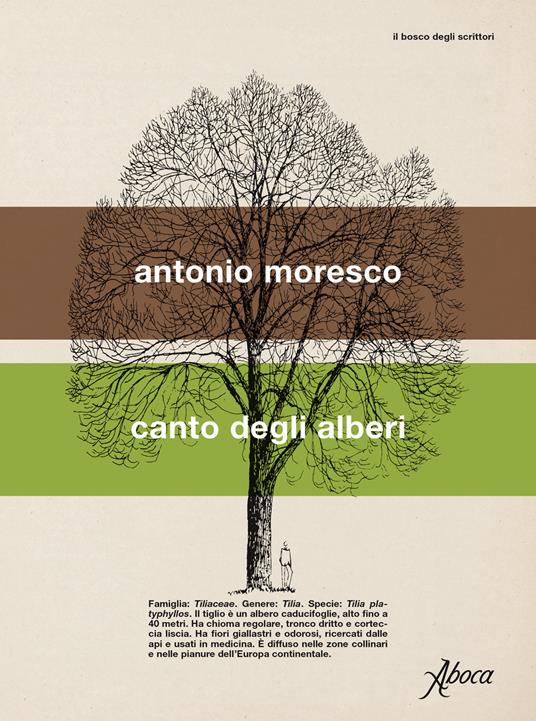 Canto degli alberi - Antonio Moresco - copertina