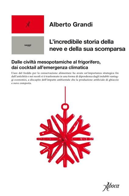 L' incredibile storia della neve e della sua scomparsa. Dalle civiltà mesopotamiche al frigorifero, dai cocktail all'emergenza climatica - Alberto Grandi - ebook