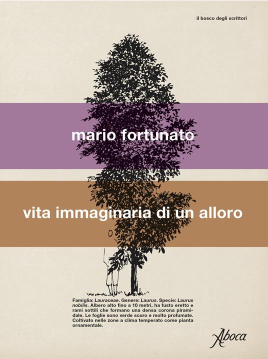 Vita immaginaria di un alloro - Mario Fortunato - copertina