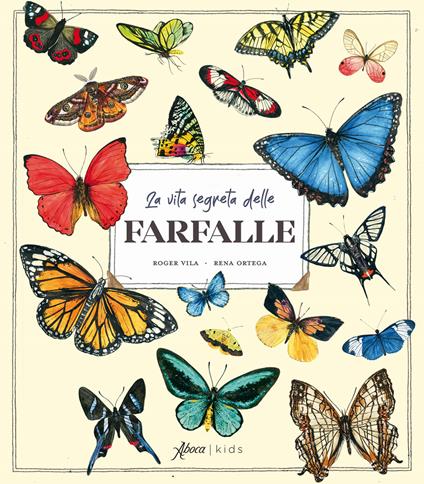 La vita segreta delle farfalle - Roger Villa - copertina