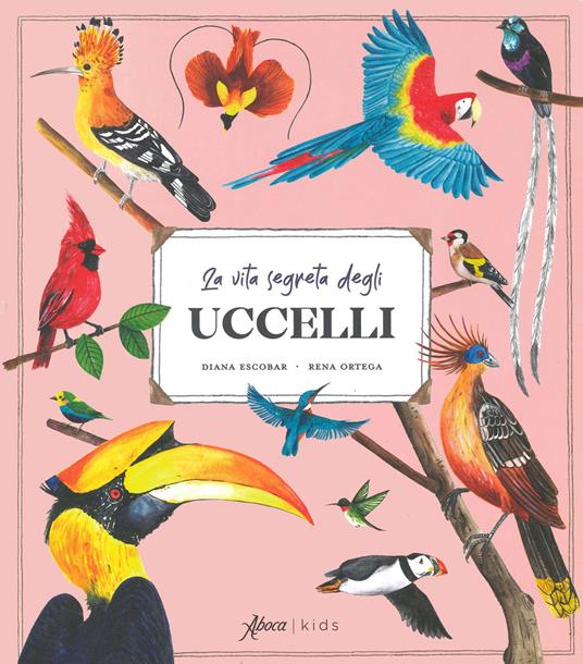 La vita segreta degli uccelli. Ediz. a colori. Con QR code - Diana Escobar - copertina