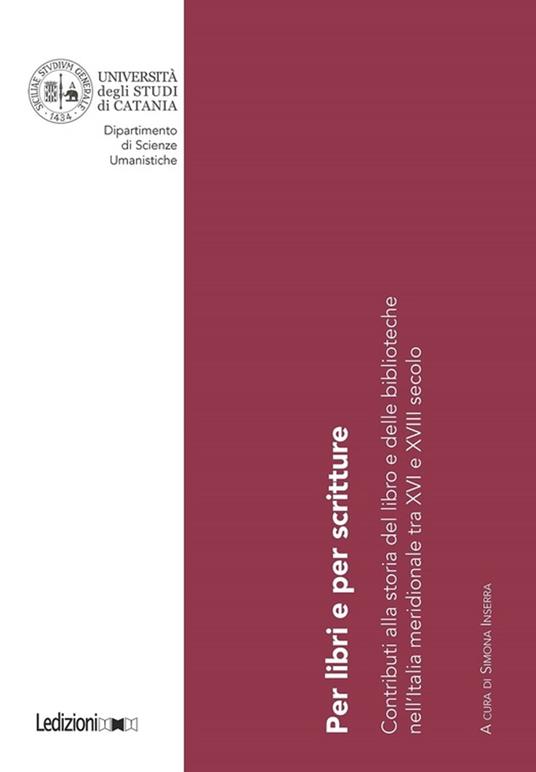 Per libri e per scritture - Simona Inserra - ebook